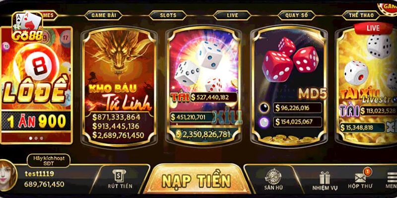 Casino trực tuyến Go88